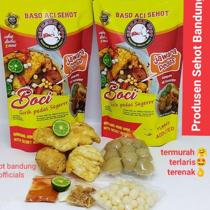 

Baso Aci Boci Sehot kemasan full print, paling dicari, murah, ngeunah,nagih