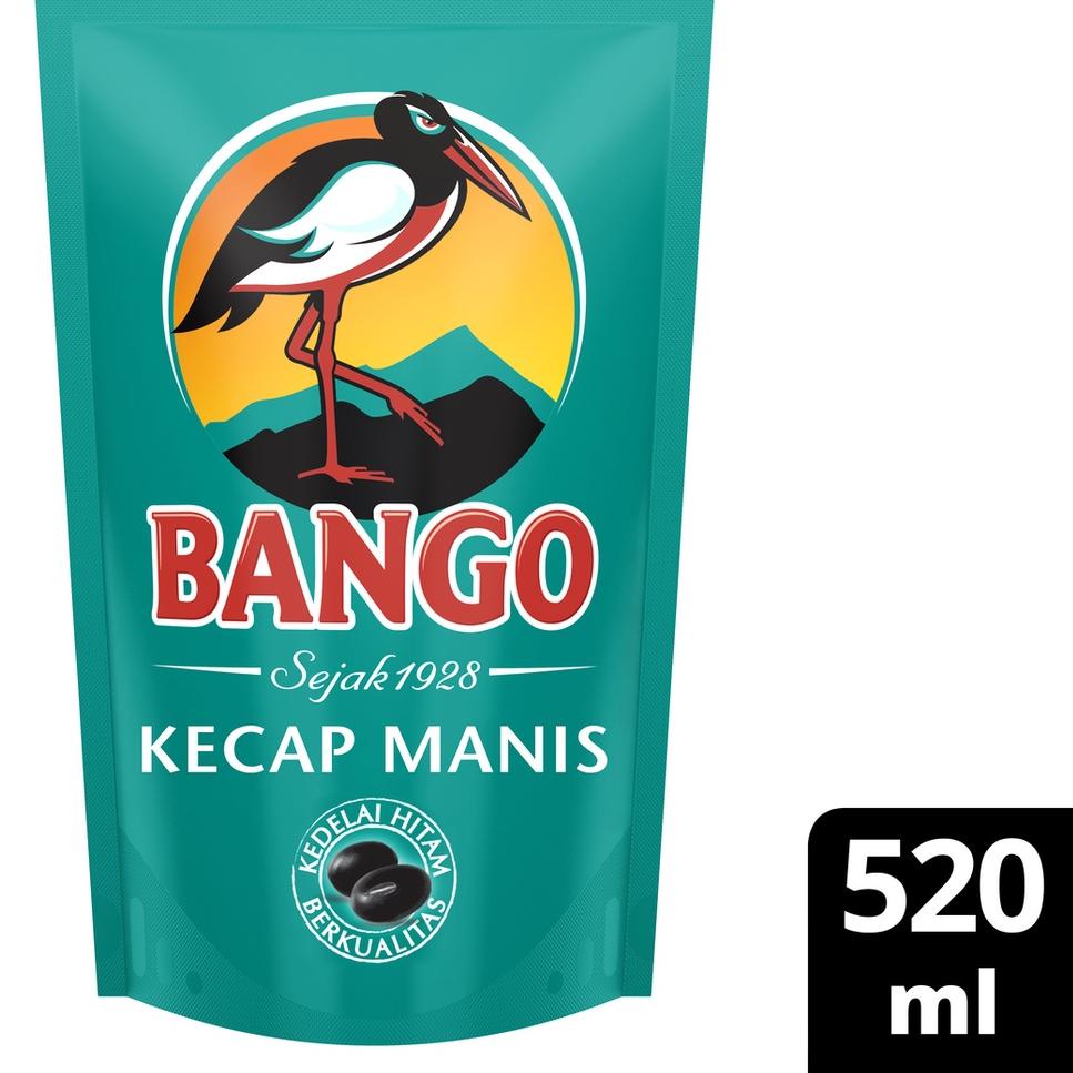 

[PRODUK SIPAV] Bango Kecap Manis 520 Ml - Soy Sauce, Kecap Manis Refill, Kecap Manis Pouch 7QA