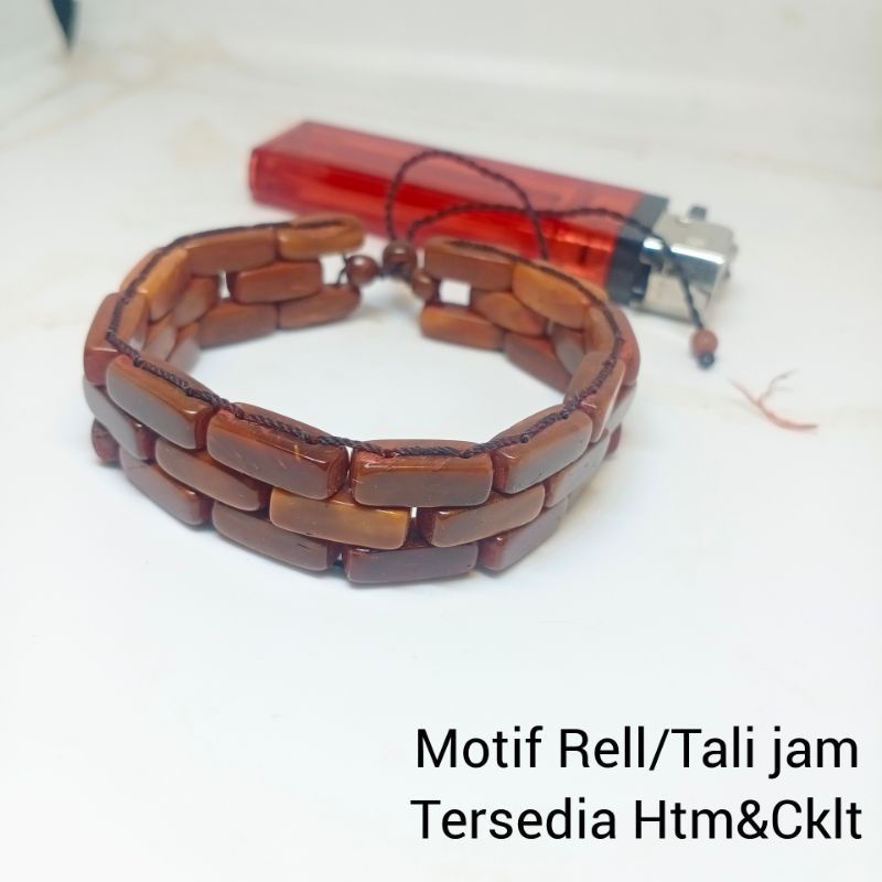 Gelang kaukah kokka kaokah Asli original motip jam Rolek