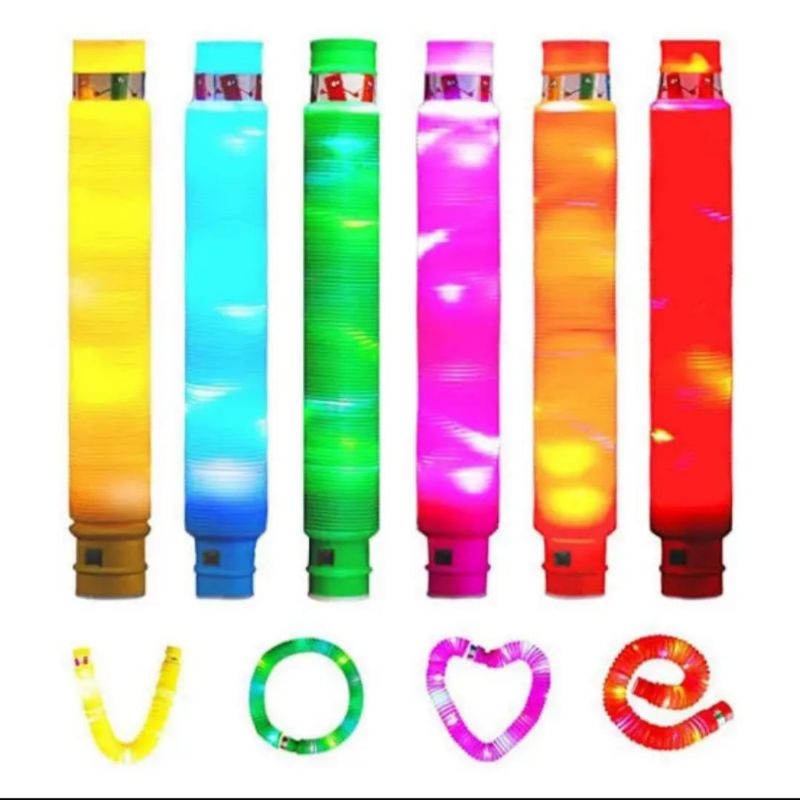 POP TUBE LED - SELANG LAMPU - POP PIPES - VIRAL TUBE LED TOYS