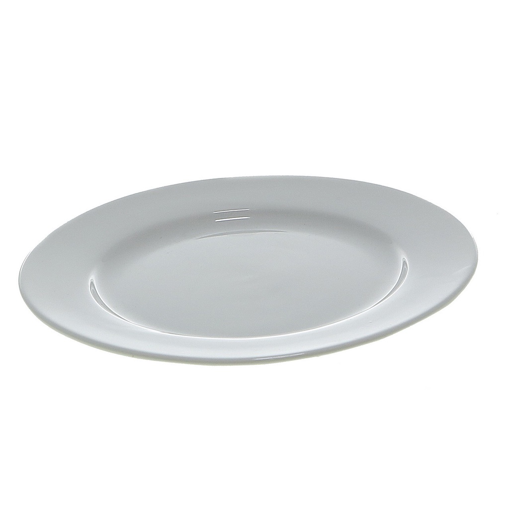 Vicenza Piring putih Porselen 8 inch Vicenza HT11 terbuat dari Porcelain Jaminan GARANSI kirim dijam