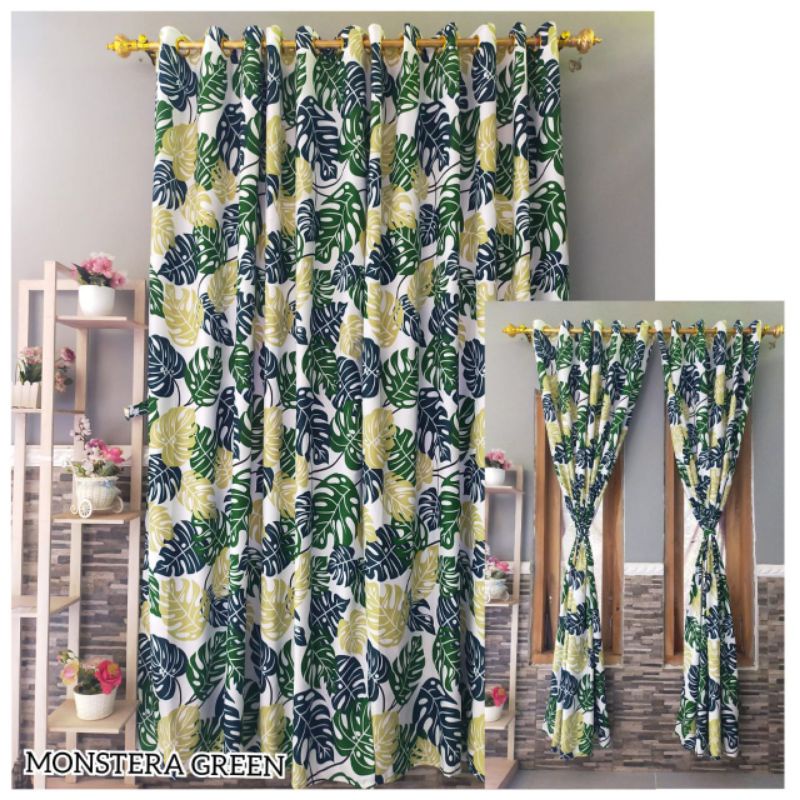 Gorden Pintu Jendela Panjang Smokring