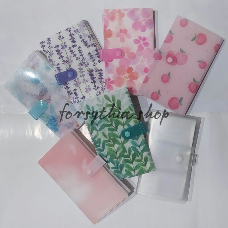 [Ready] Album foto Photocard holder tempat polaroid 120 slot 240 lubang kartu kancing