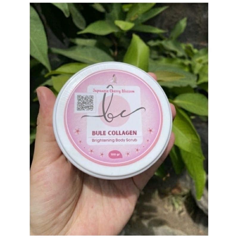 BULLE COLLAGEN BODY SCRUB PEMUTIH BADAN Bpom