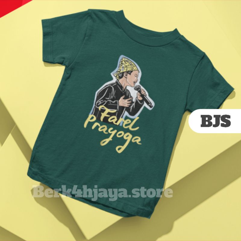 kaoa anak farel prayoga/atasan anak laki laki/baju anak viral farel/pakaian anak unisex