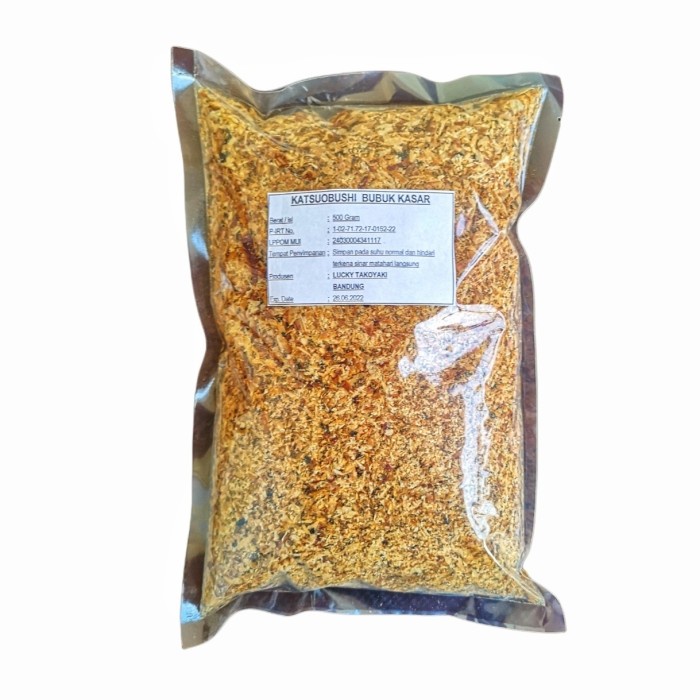 

Katsuobushi Bubuk Kasar 500Gram Tx0165