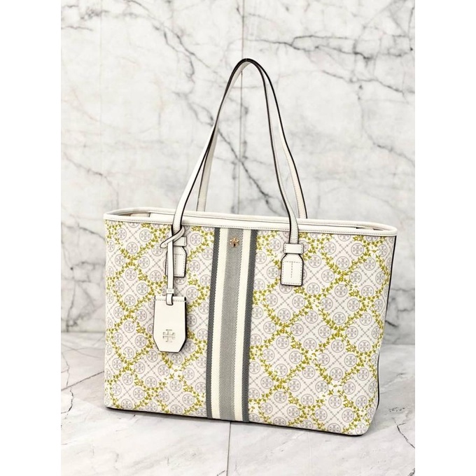 TORY BURCH T MONOGRAM VINES TOP ZIP ORIGINAL