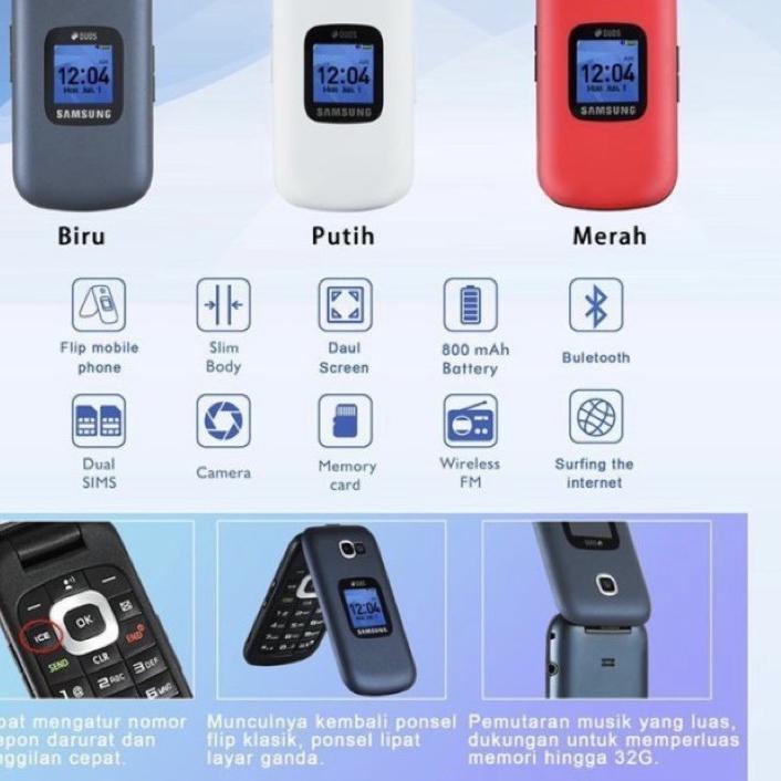 PROMO Handphone SAMSUNG B311V DUAL SIM TERBARU