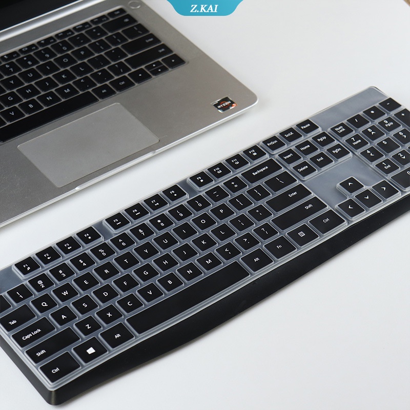 Hp CS10 Cekung-convex silicone desktop keyboard silicone film waterproof Sarung Pelindung shell keyboard cover Penutup Kulit Debu [ZK]