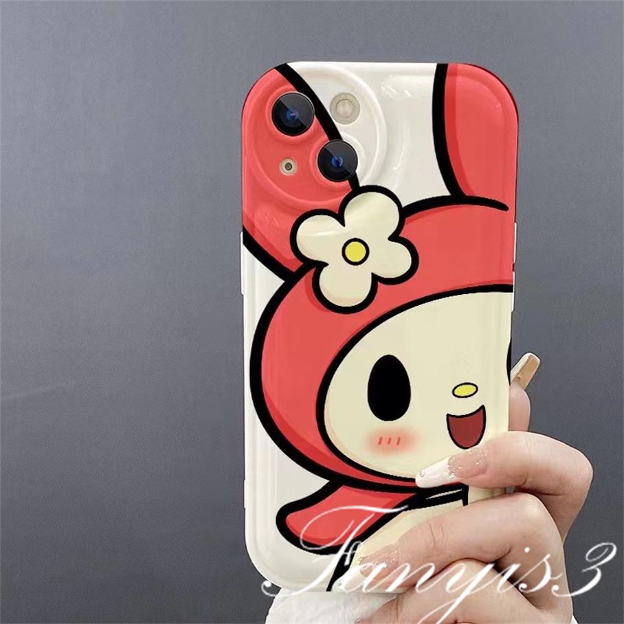 OPPO A78 A17 A17k A77 A77s A57 A76 A96 A16 A16s A16k A15 A15s A54 A74 A55 A95 A94 A93 A53 A33 A32 A5 A9 2020 A3s A5s Reno 7Z 7 6Pro 5 F11 F9Pro Kartun Kuromi Casing Handphone TPU Soft Cover