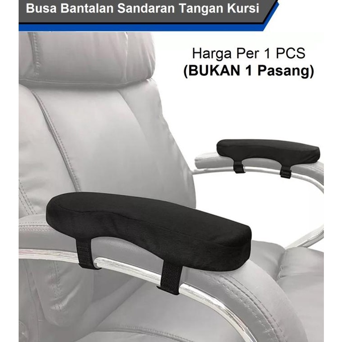 BUSA Bantalan Sandaran Tangan Kursi Bangku Kantor Gaming Arm Rest Seat