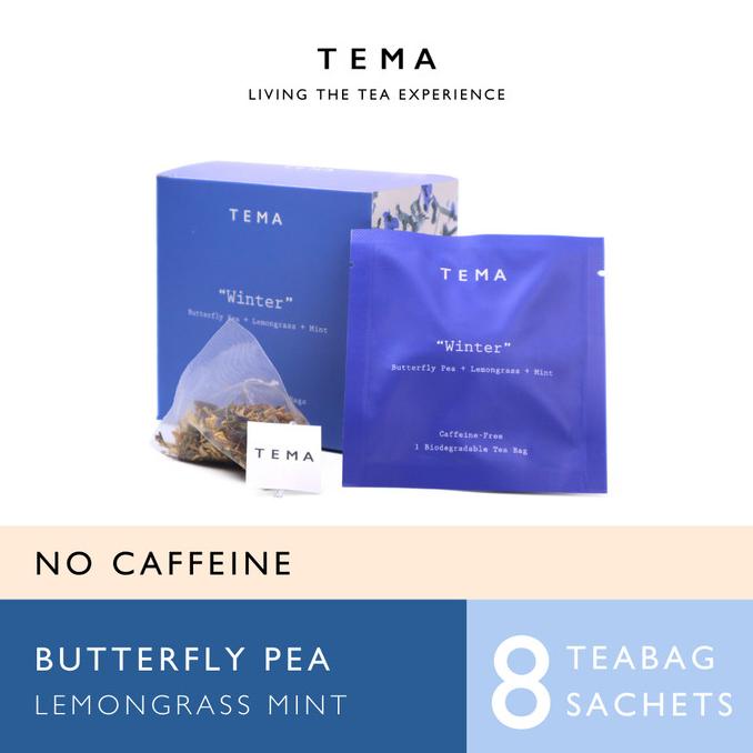 

TEMA Tea Bags - Winter / Butterfly Pea Mint Tea