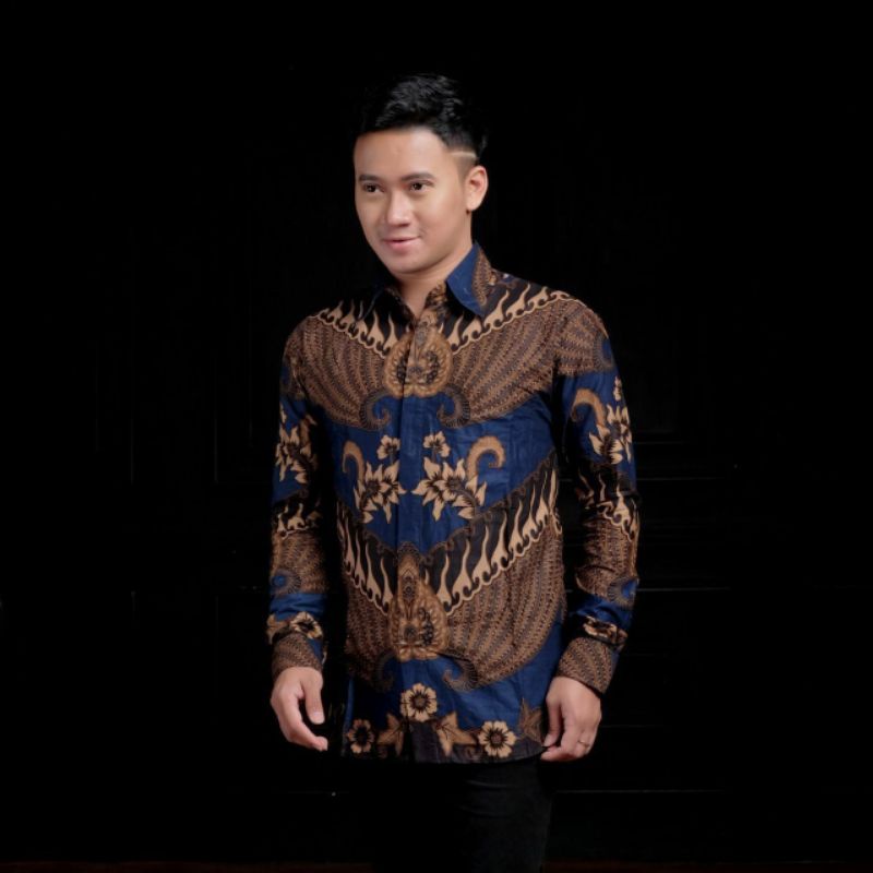 Couple Batik Ayah Dan Anak Laki-laki // Kemeja Batik Pria Dewasa Dan Anak Laki Laki Motif Kate Ijo,Hijau Sage