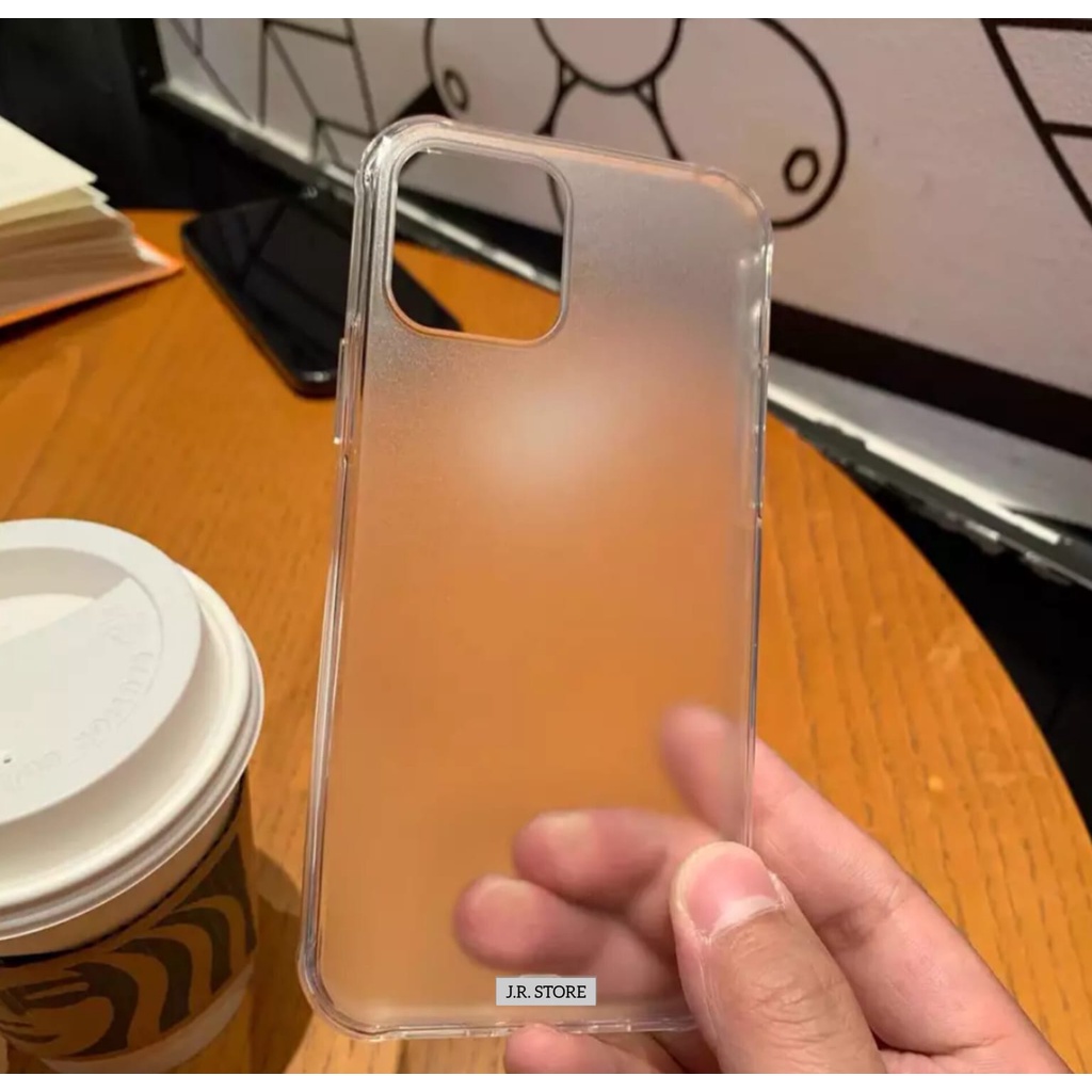 DOFF TRANSPARENT ACRYLIC CASE IPHONE 13 PRO MAX / 13 PRO / 13 / 12 PRO MAX / 12 PRO / 12