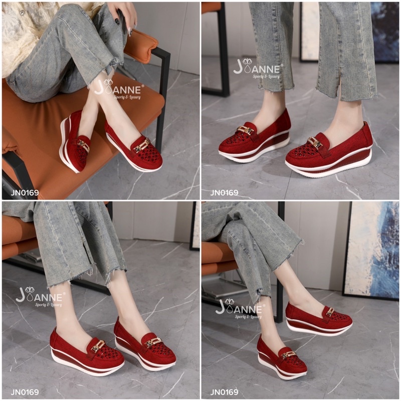 [ORIGINAL] JOANNE Wedges Shoes Sepatu Wanita #JN0169