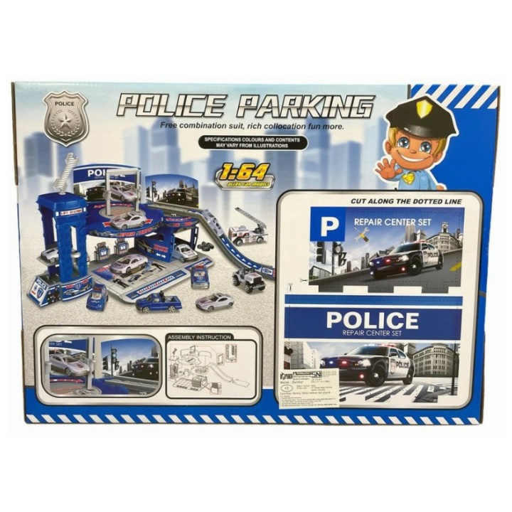 Mainan Anak Police Hero Police Parking Entertainmen N278-3