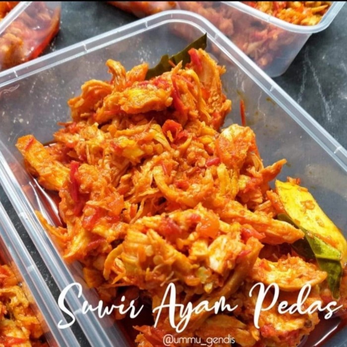 

Suwir Ayam Balado 450 Gram Tx0473