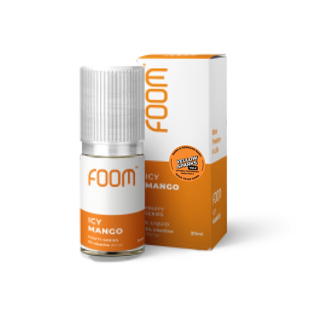 Liquid Salt Nicotine ICY MANGO FOOM 30 mg / 30 mL