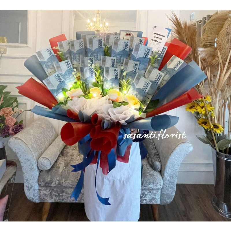 Orderan kak putri buket bunga buket uang jogja