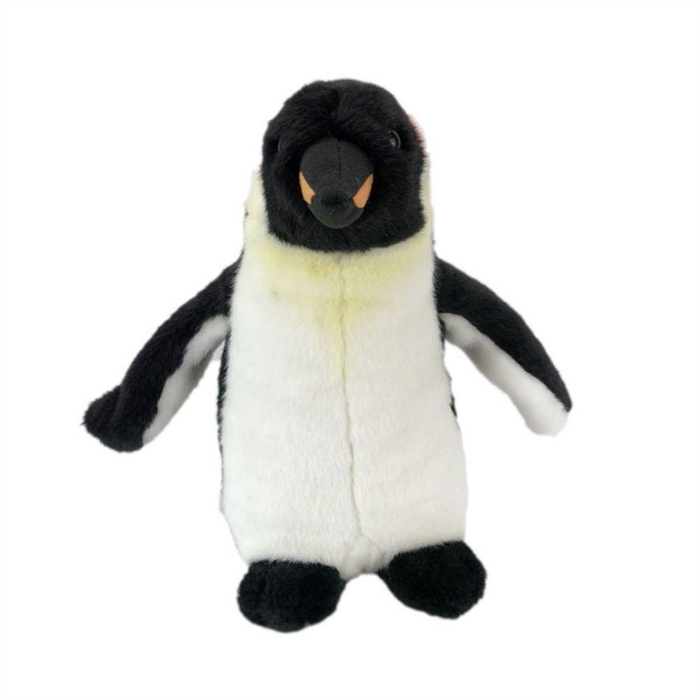 Lanfy Simulasi Penguin Hadiah Natal Anak Hadiah Realistis Lucu Dekorasi Meja Hidup Nyata Pinguin Mainan Mewah