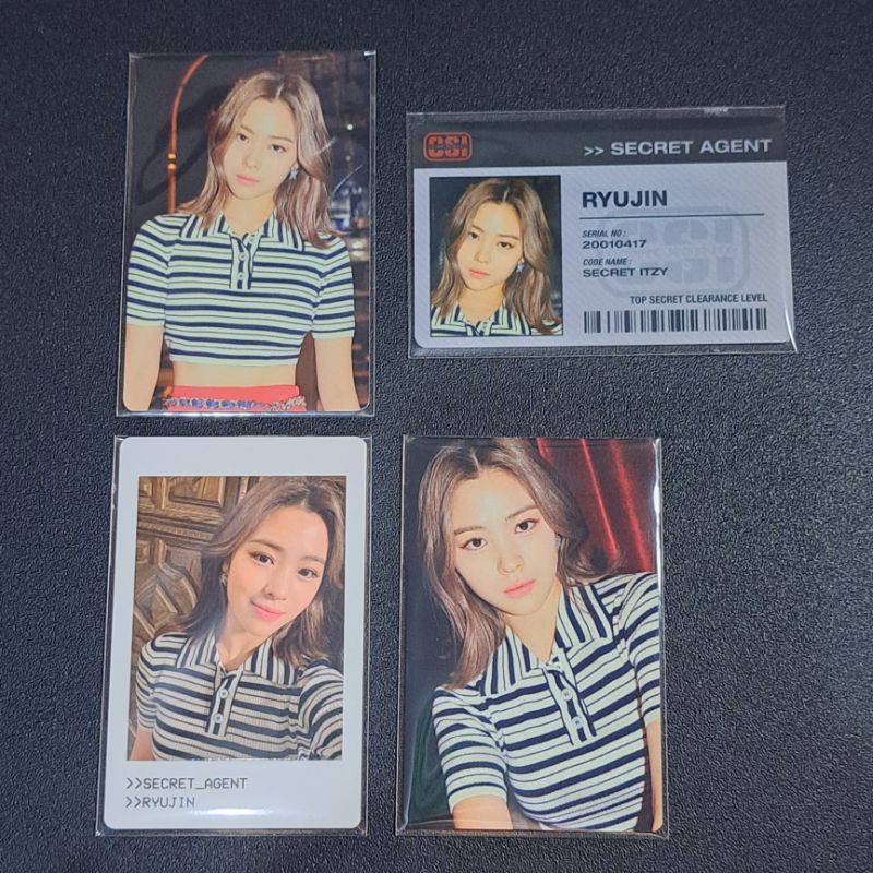 Itzy Photocard Ryujin CSI