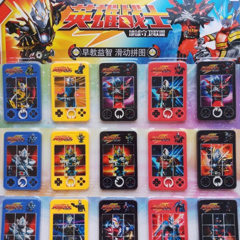 mainan puzle acak geser karakter besar / puzzle mainan edukasi / mainan anak murah