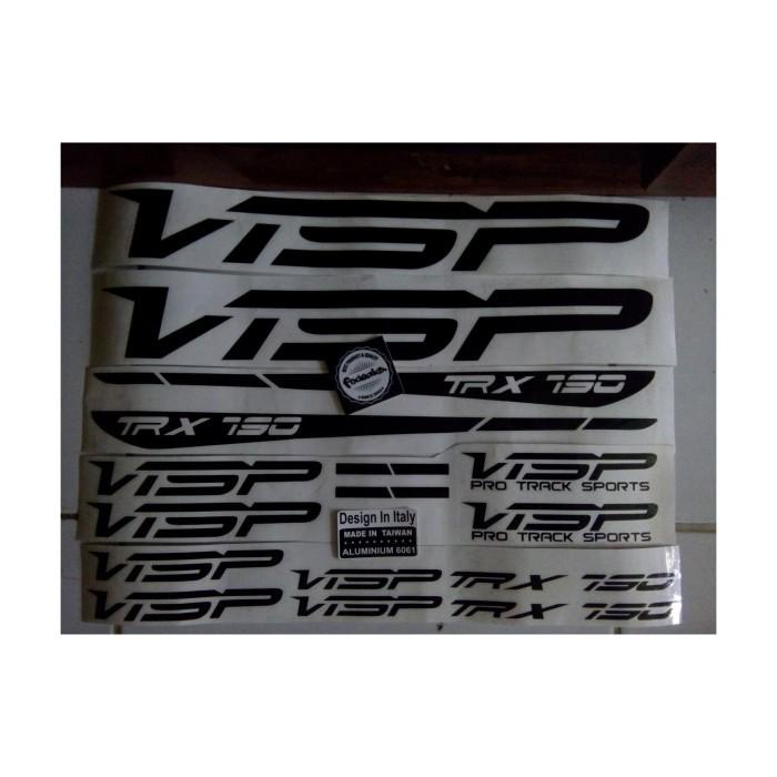 Decal Sticker Stiker Decals Visp Untuk Frame Visp Trx 790 Soloist 014