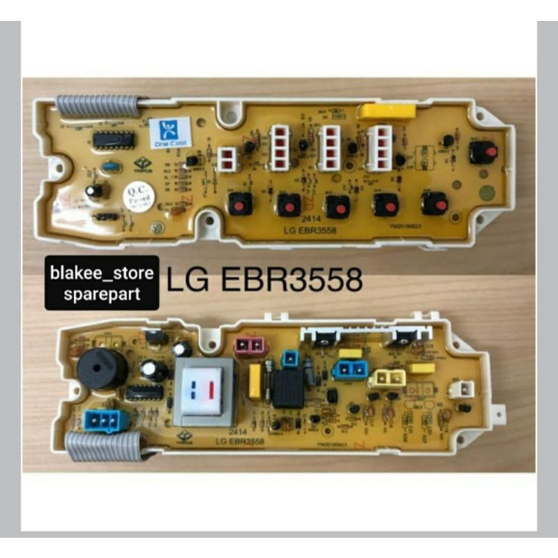 Modul pcb mesin cuci LG fuzzy logic WF H700PC WF H777TC WF L701TC part 3558