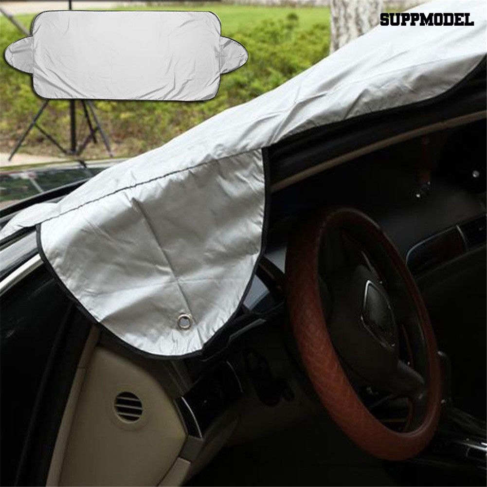 [Auto] Cover Pelindung Salju Mobil Windshield Ice Sun Frost Protector Pelindung Anti Air