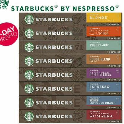 

【F⚡ASH SALE✅】 STARBUCKS Nespresso Capsules Ready Stock 100% Original