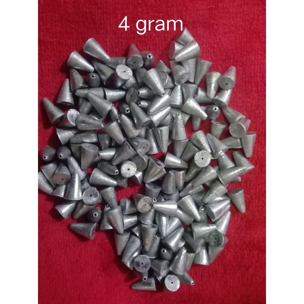 Timah pancing atau pemberat kail