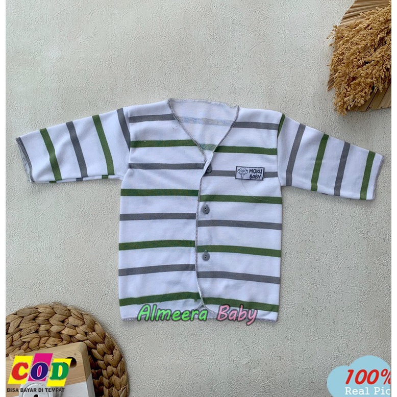 Isi 3 PCS Baju Bayi Baru Lahir Lengan Panjang Usia 0-3 Bulan Almeera Baby and Kids