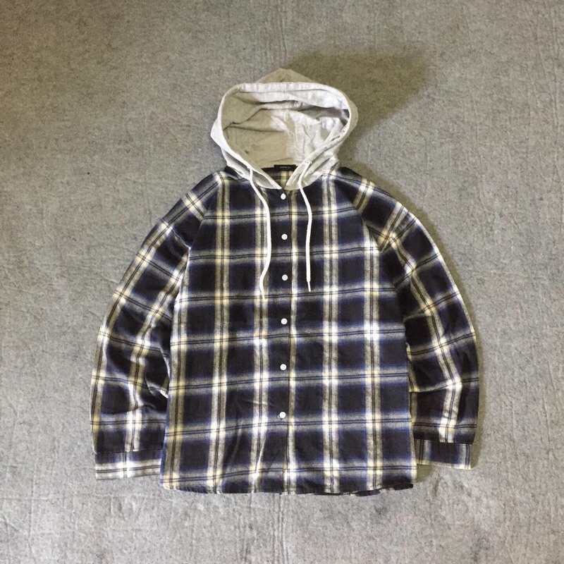 FLANNEL HOODIE COMME CA