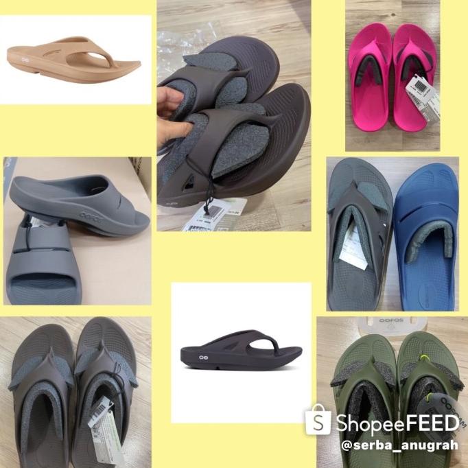OOFOS sandal buat kesehatan plantar faciitis
