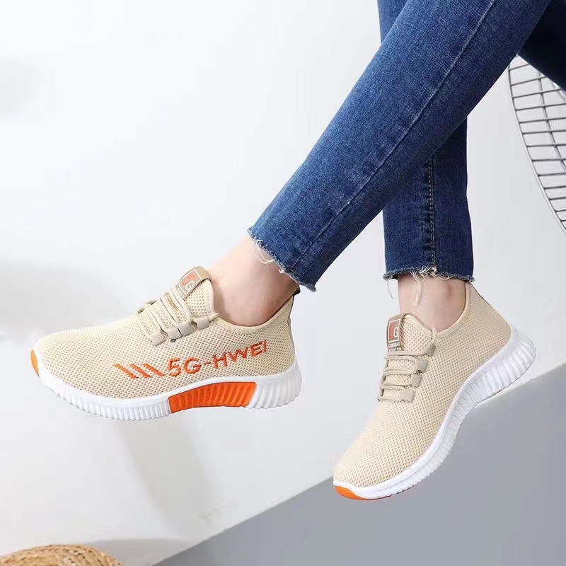 GISF Loly Sepatu Sneakers Import Fashion Wanita Korea 2021 - Real Pic