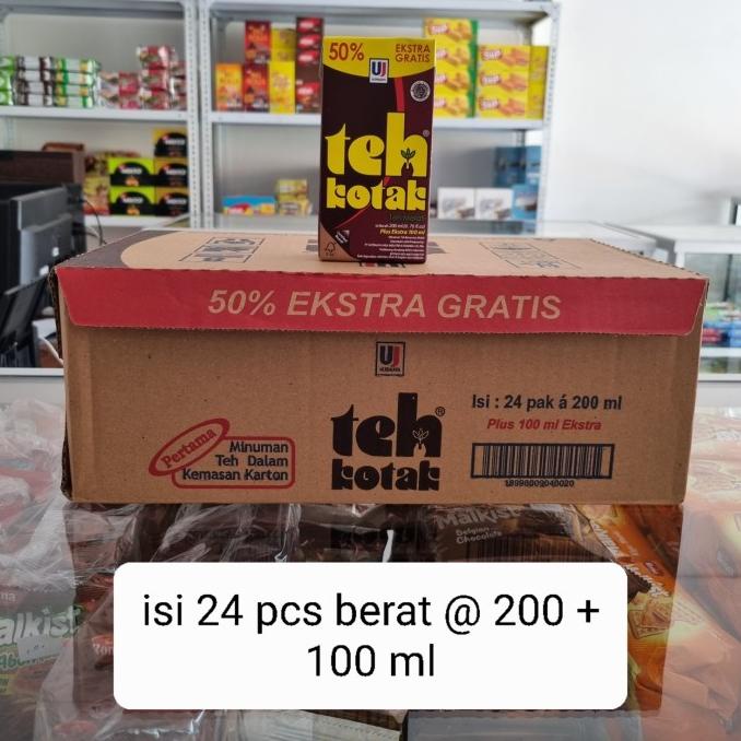 

Teh kotak rasa jasmine Tea 1 dus isi 24 pcs berat @ 200 + 100 ml