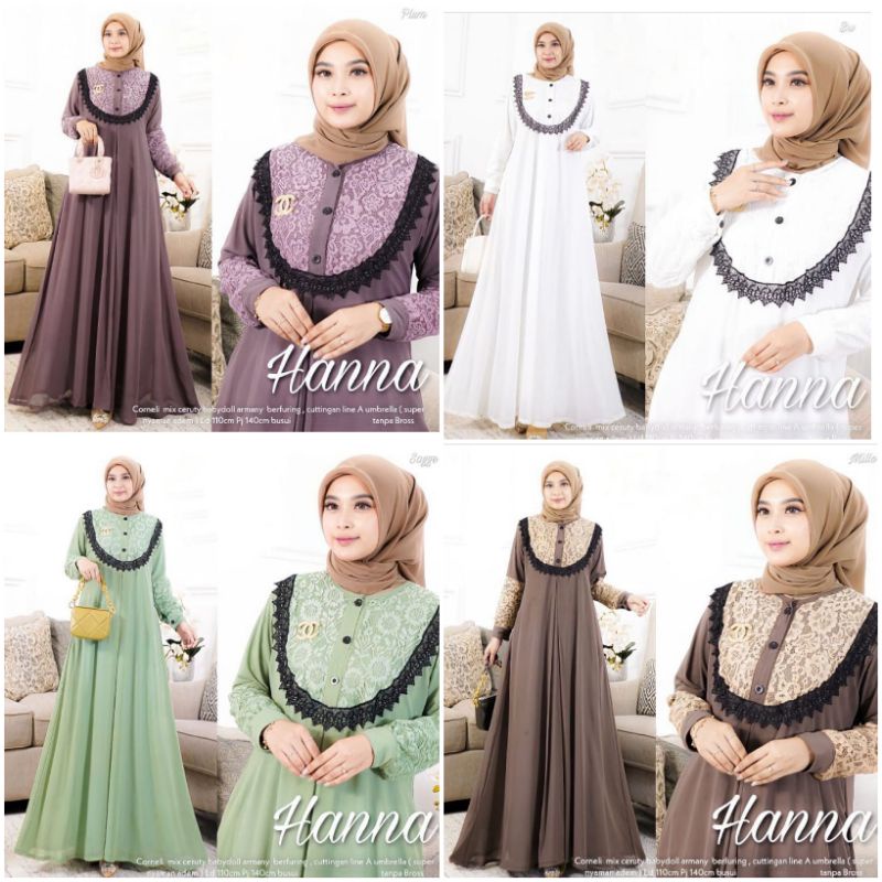 Elsa brukat maxi dress 2tone/maxi brukat remaja/maxi muslim brukat/gamis muslim kombinasi brukat