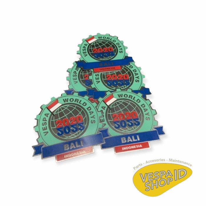 Emb Emblem Vespa World Day Indonesia Vwd Bali