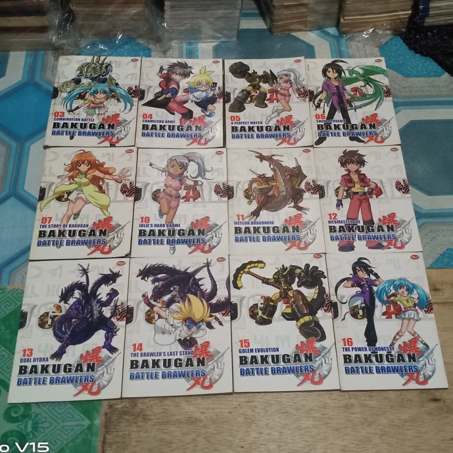 Bursa Komik 2nd Bakugan battle brawlers