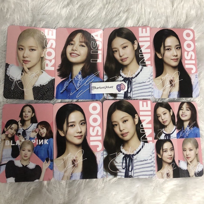 Oreo Blackpink Limited Edition Photocard
