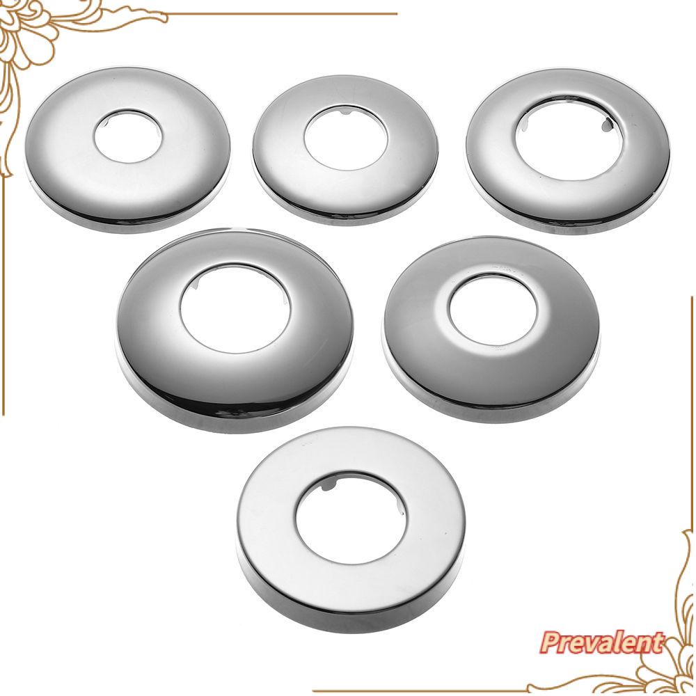 Preva Kran Penutup Hias Penutup Shower Dapur Flange Cover Chrome Aksesoris Kran