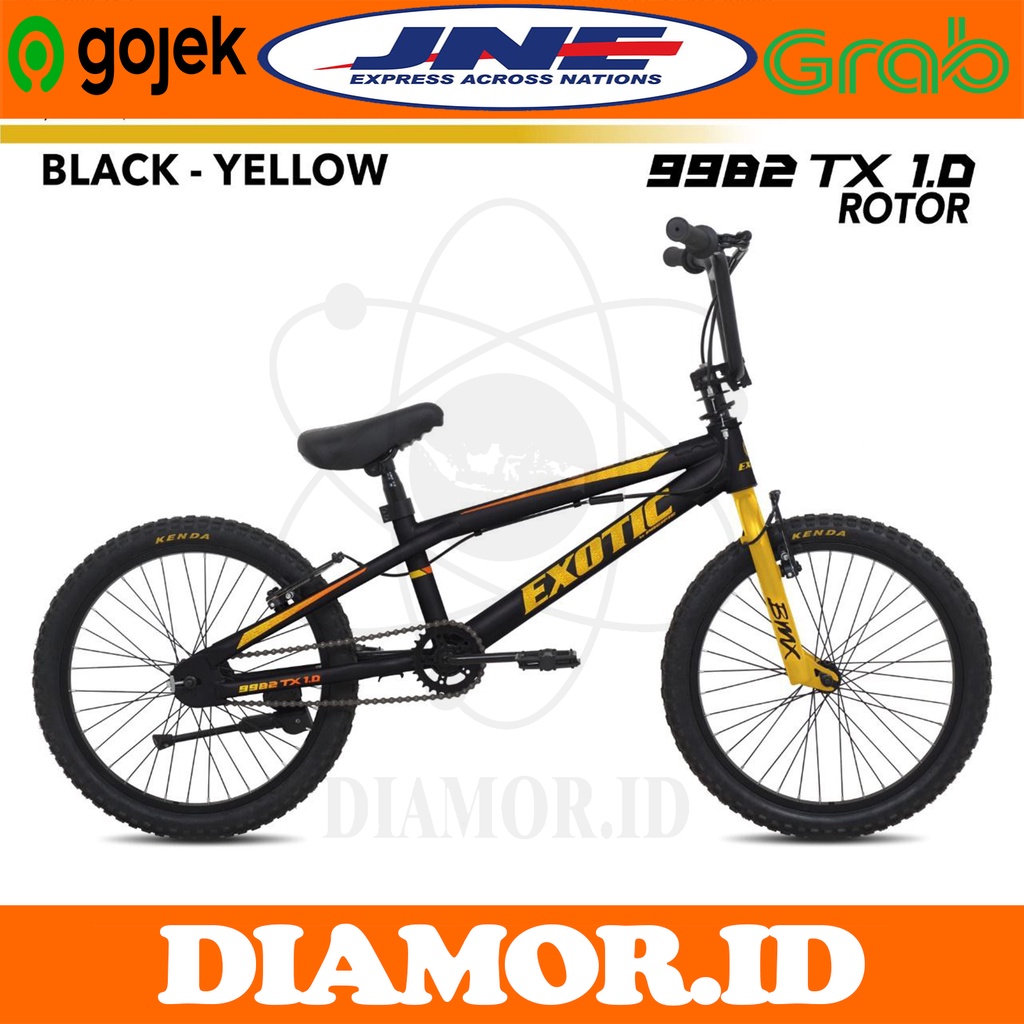 Sepeda Anak Laki BMX EXOTIC ET 9982 TX 1.0 Ban 2.125