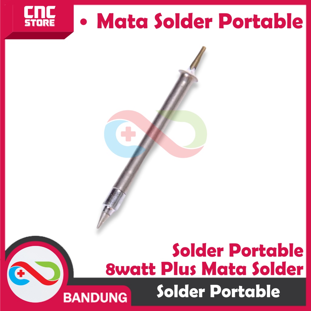 SOLDER PORTABLE MINI USB 5V DC 8 WATT DENGAN MATA SOLDER CADANGAN