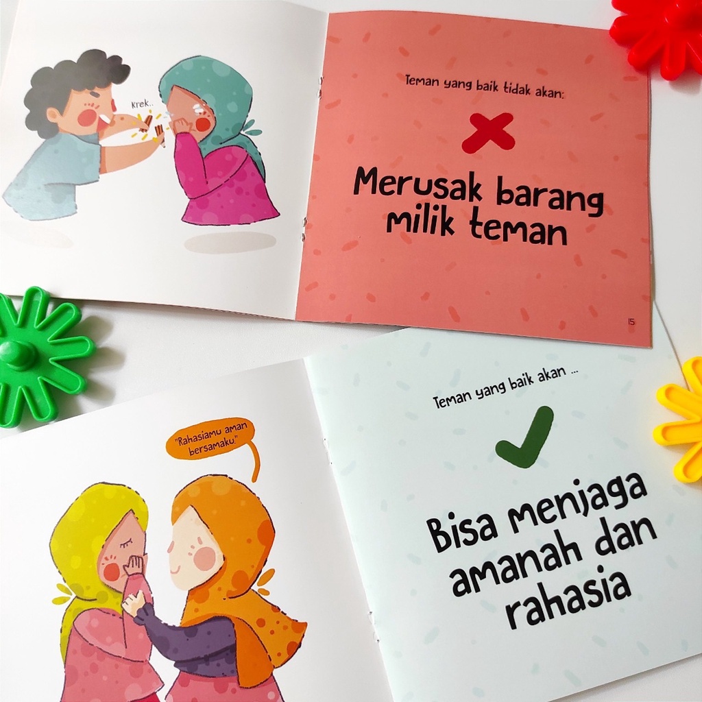 Buku Pendidikan Karakter Anak : Aku adalah Teman yang Baik