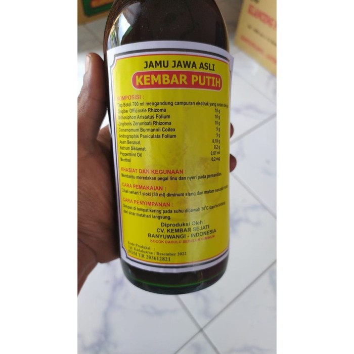 

JAMU PEGAL LINU ASAM URAT KLANCENG PUTIH ISI 600ML TERLARIS TERMURAH TERBUTI MANJUR