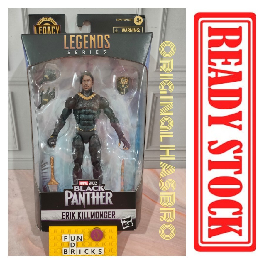 Marvel Hasbro Legends Black Panther Erik Killmonger Legacy Collection