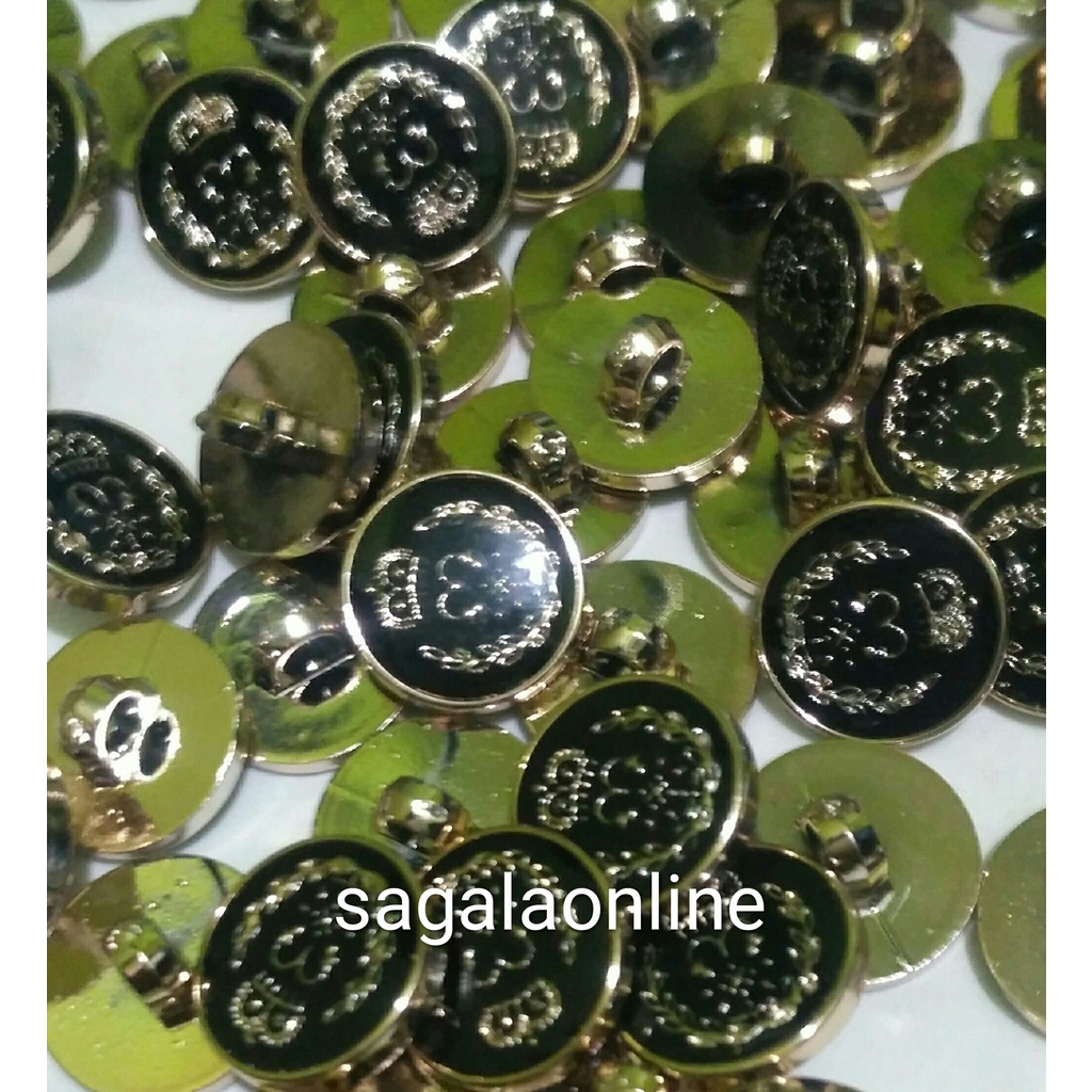 Kancing jasko / jas koko / kancing baju safari / 15mm