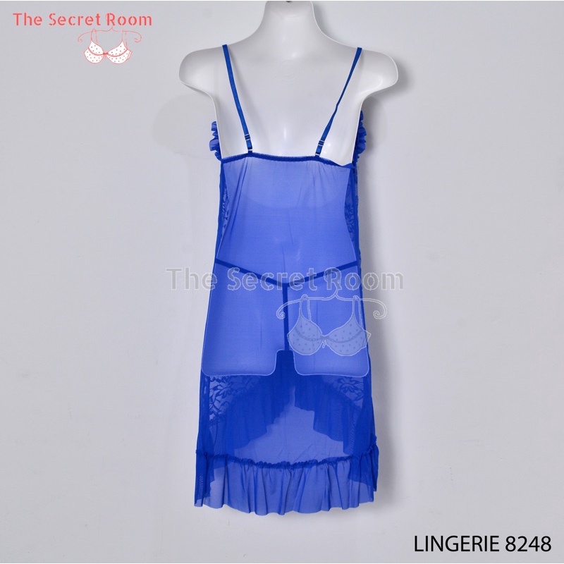 TALLY BAJU TIDUR LINGERIE 8248 I FREE SIZE I BAHAN RENDA