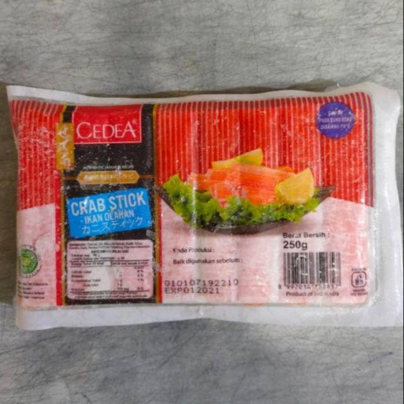 

Cedea Crab Stick 250gr/ Stik kepiting