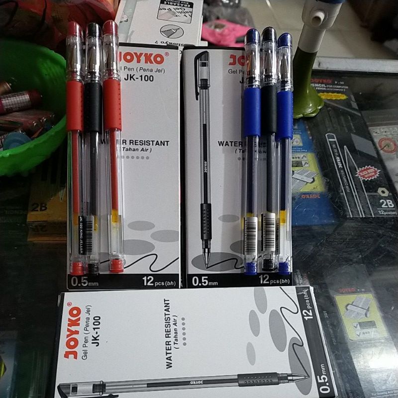 

Ancua\pena jel\gel pen jk-100,jk-100nt,gp-330,gp-266,gp-333,gp-334,gp-3176 (water resistant\tahan air)